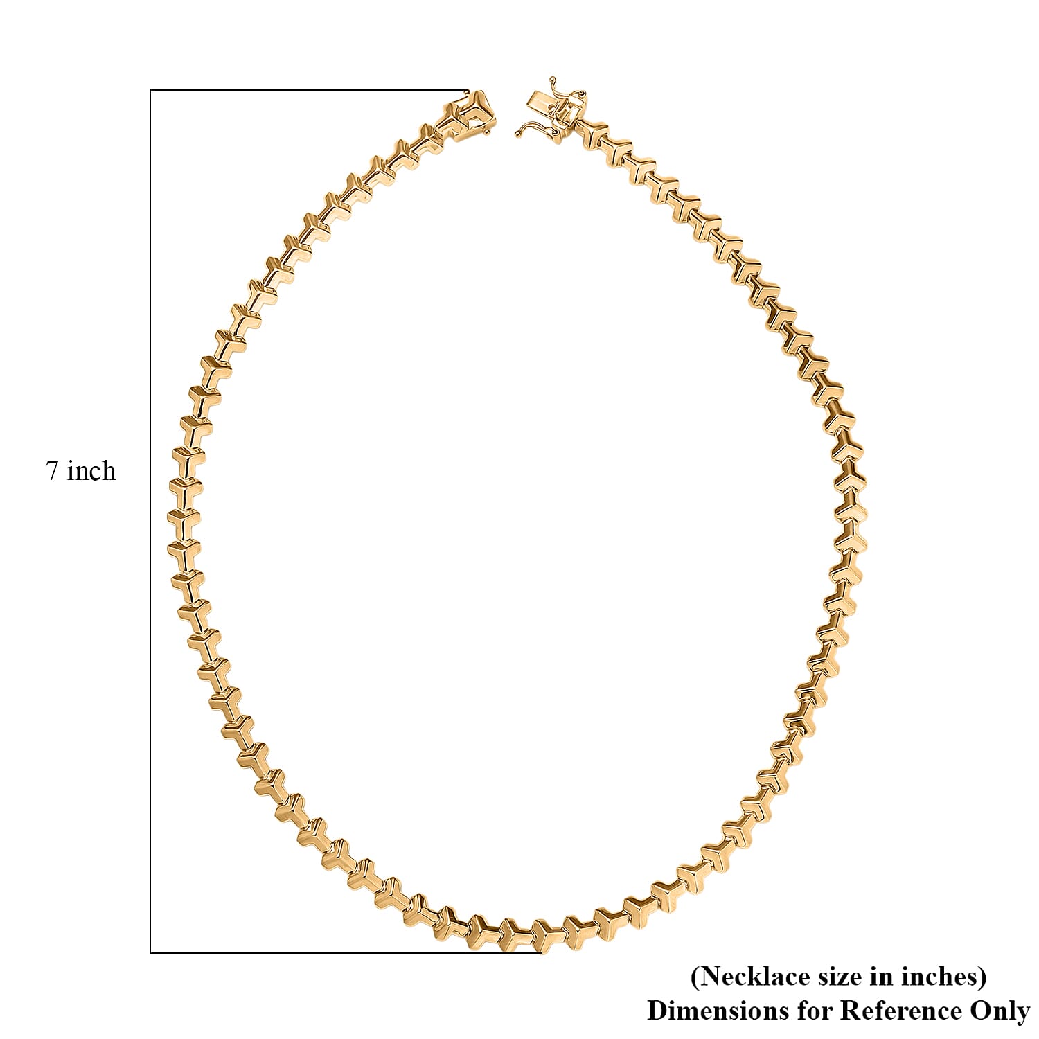 EverTrue Bronzella Collection Arrow of Amour Necklace in 18K YG Plated Bronze 18 Inches