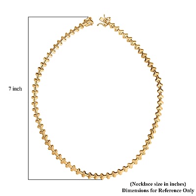 EverTrue Bronzella Collection Arrow of Amour Necklace in 18K YG Plated Bronze 18 Inches