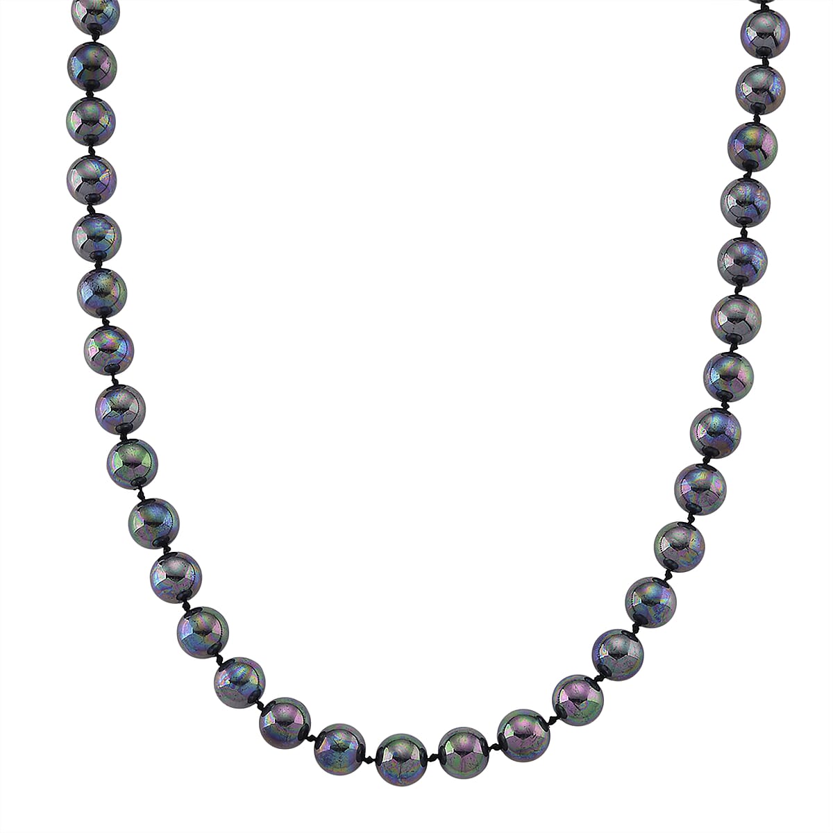 Tahitian Shell Pearl Necklace in ION Plated YG Stainless Steel 20 Inches image number 0