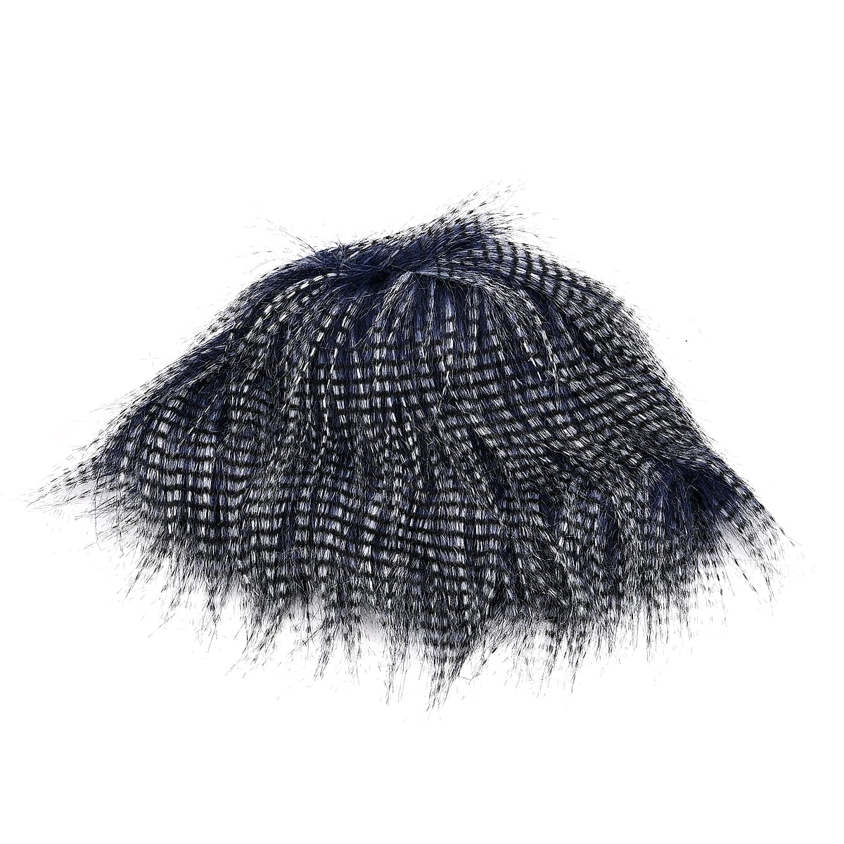 Tamsy Blue Faux Fur Bucket Hat  image number 3
