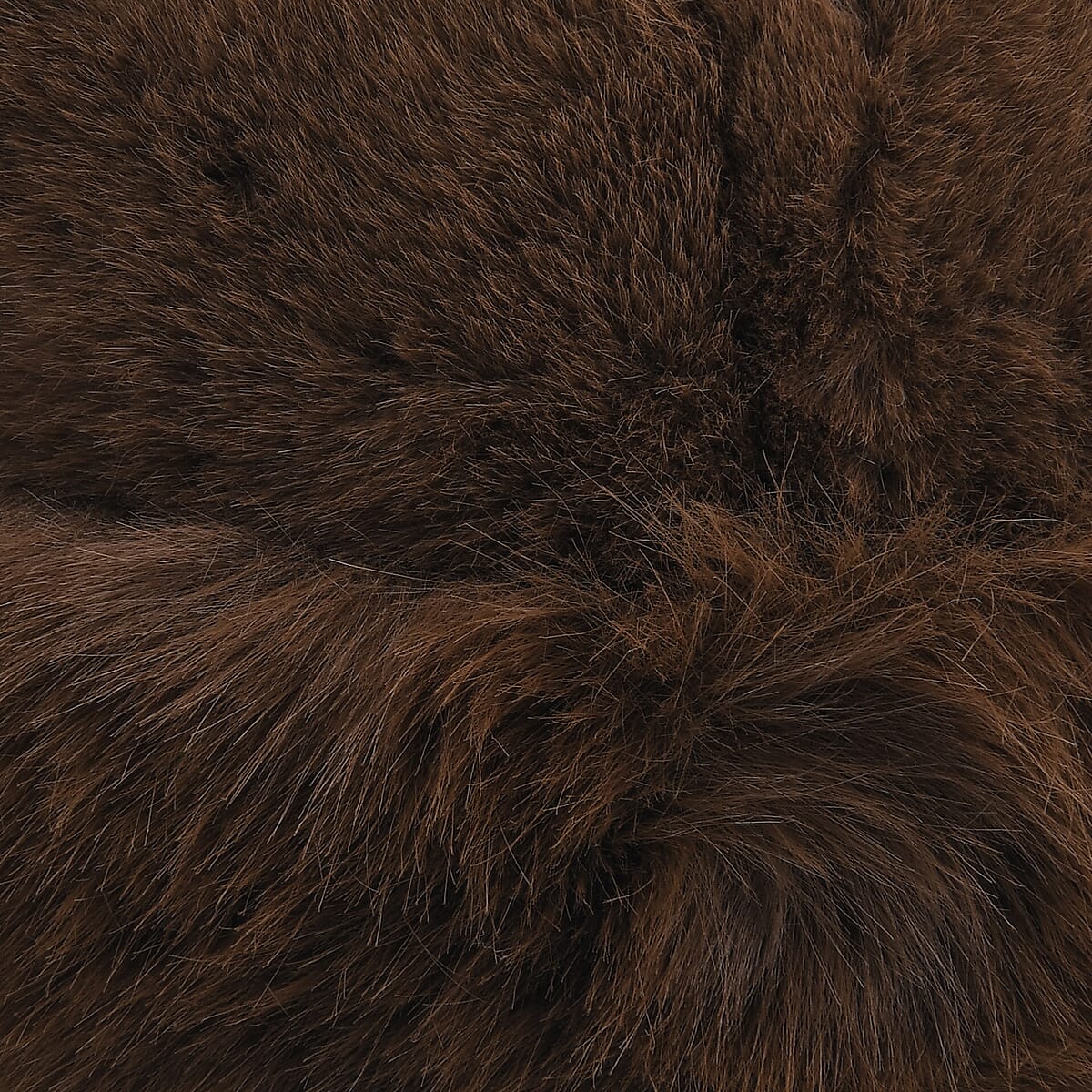 Tamsy Set of 2 Brown Faux Fur Round Hat  image number 5