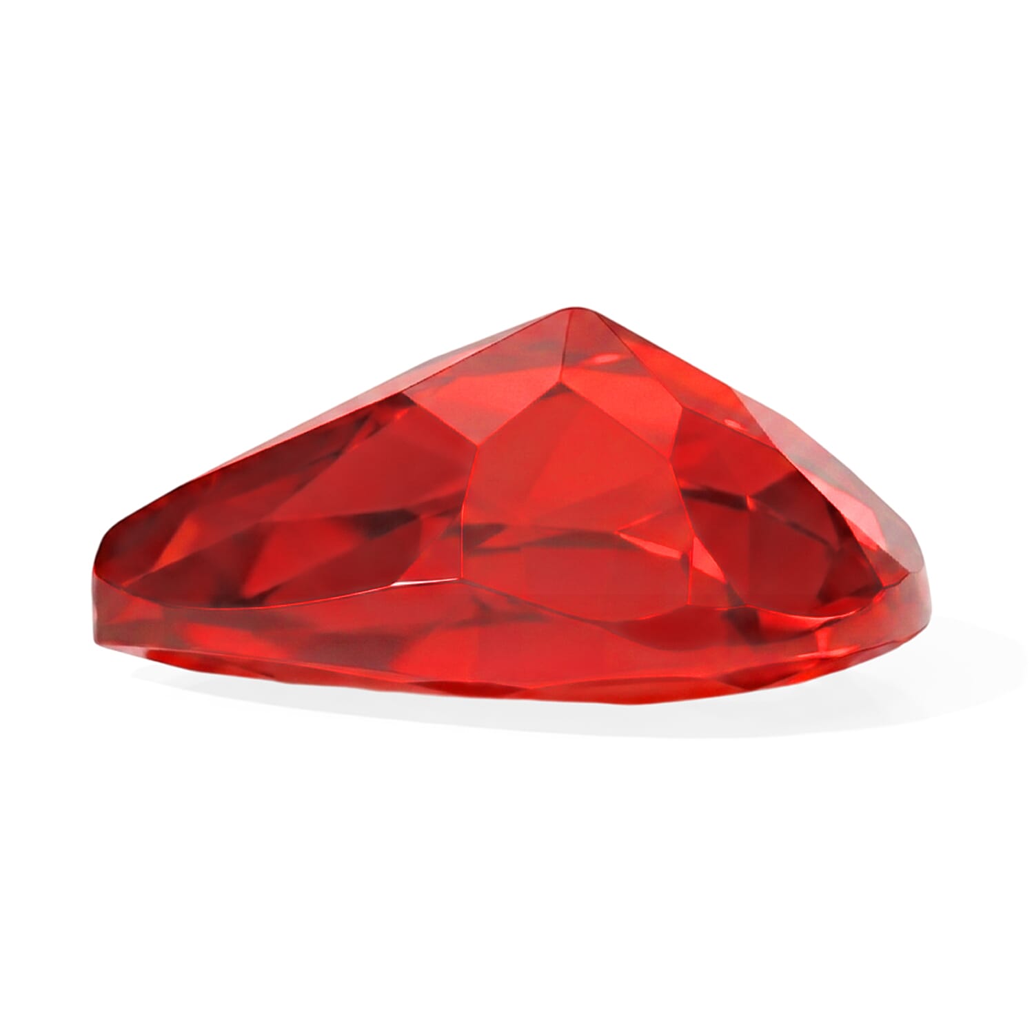 Fire Opal (Pear 7x5 mm) 0.35 ctw