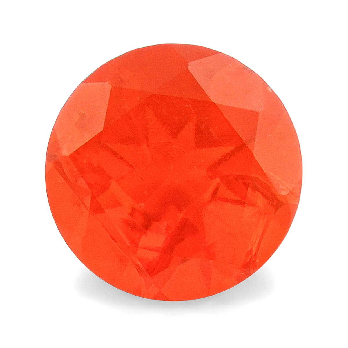 Fire Opal (Rnd 6 mm) 0.55 ctw