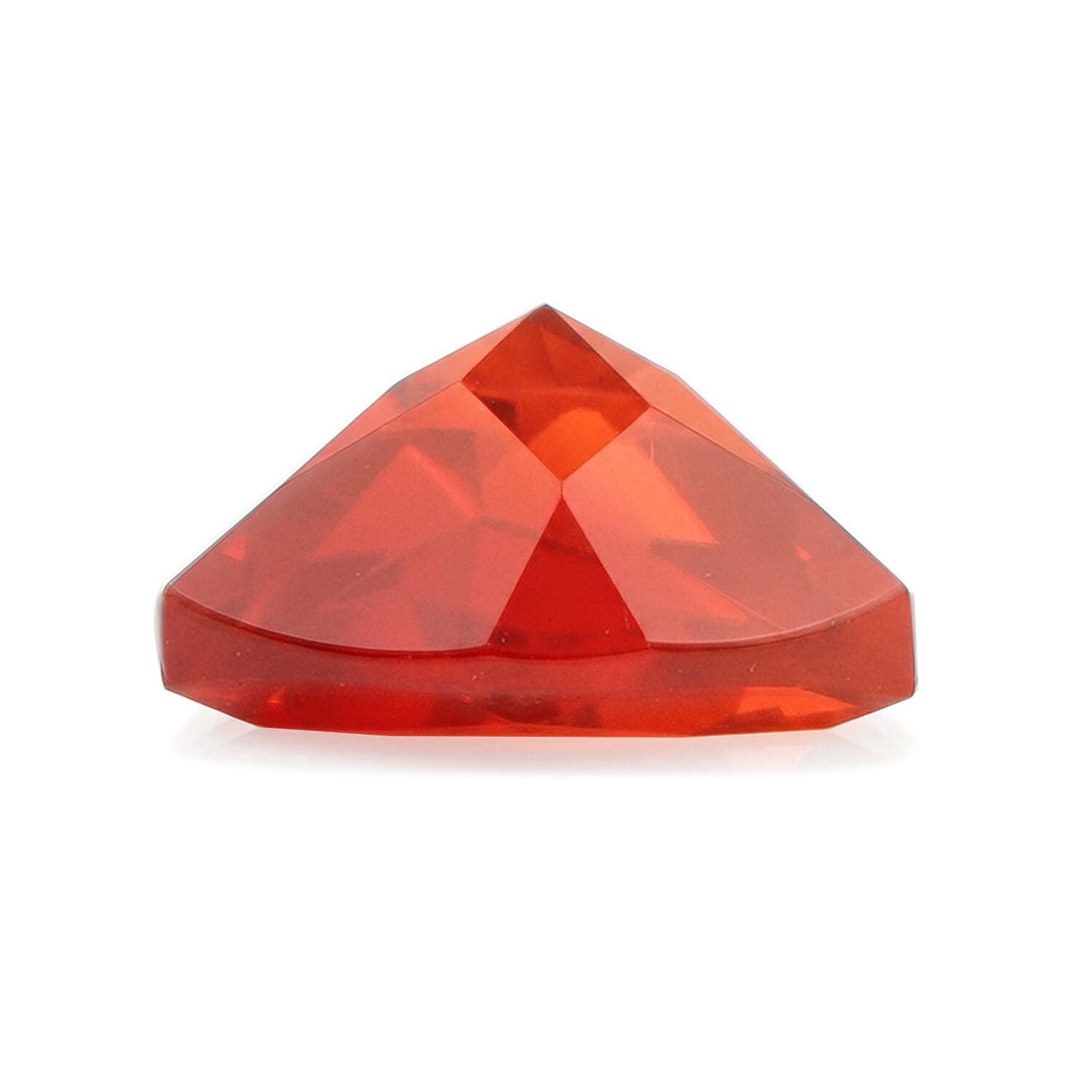 Rough Cut Fire Opal (Trl 7 mm) 0.65 ctw