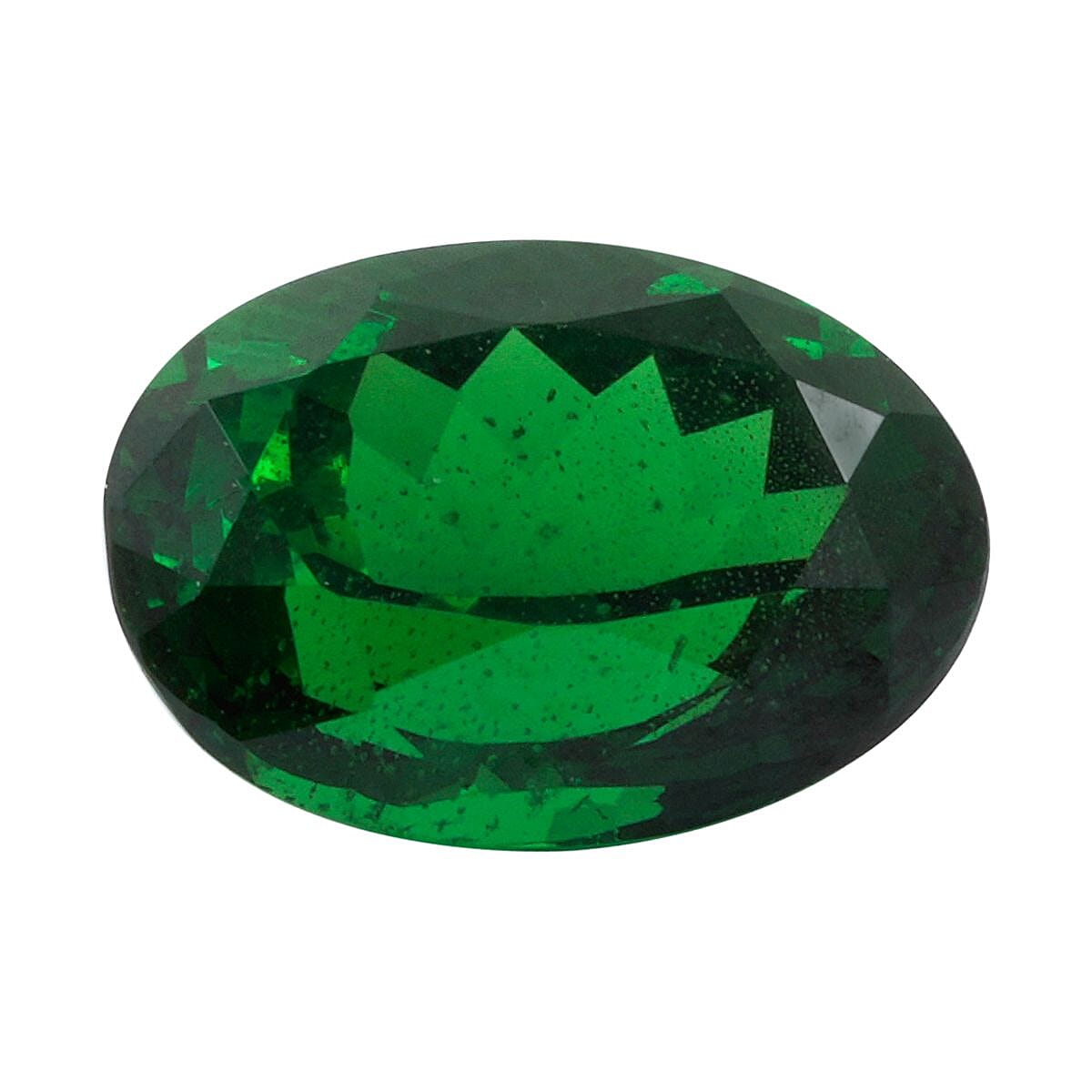Tsavorite Garnet (Ovl 6x4 mm) 0.40 ctw