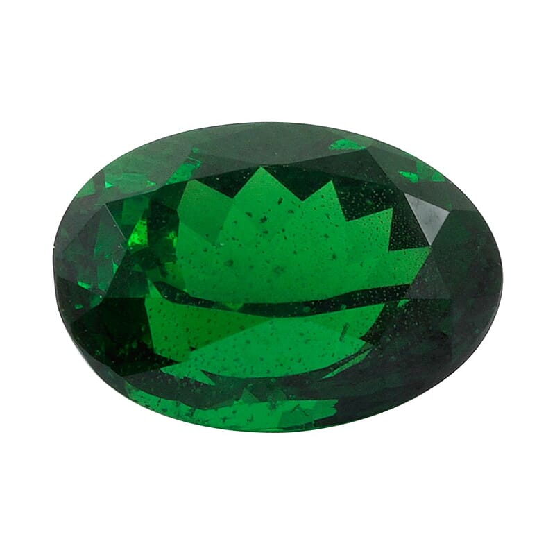 Tsavorite Garnet (Ovl 4x3 mm) 0.15 ctw
