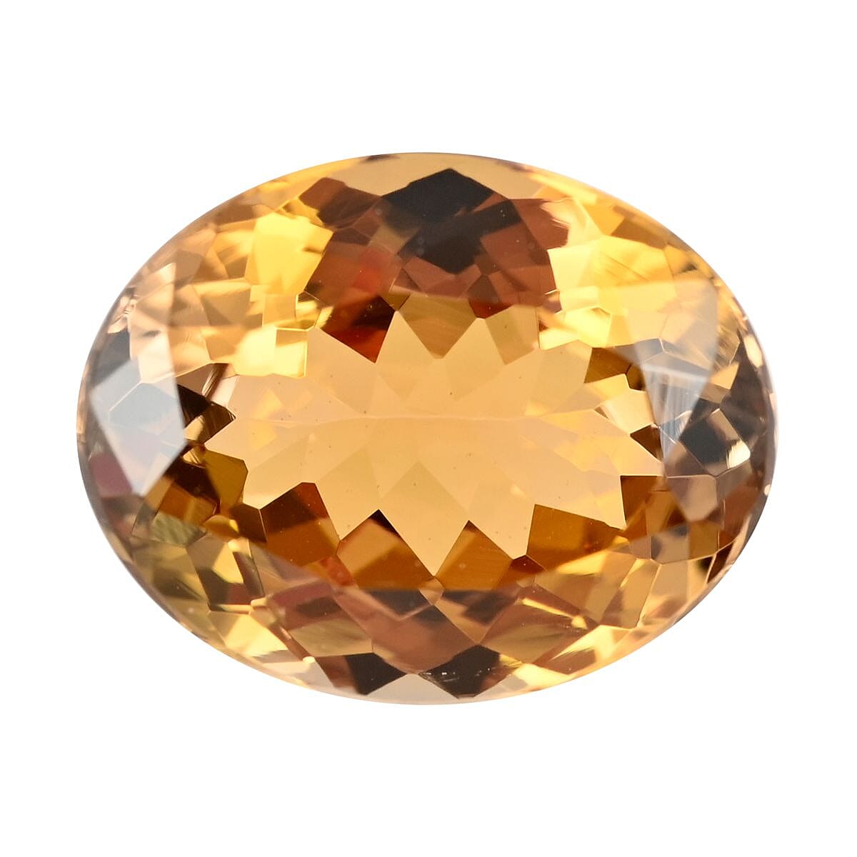 Golden Tanzanite (Ovl 10x8 mm) 3.14 ctw