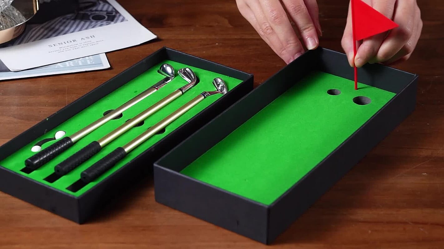 Set of 3 Mini Golf Club Design Pens