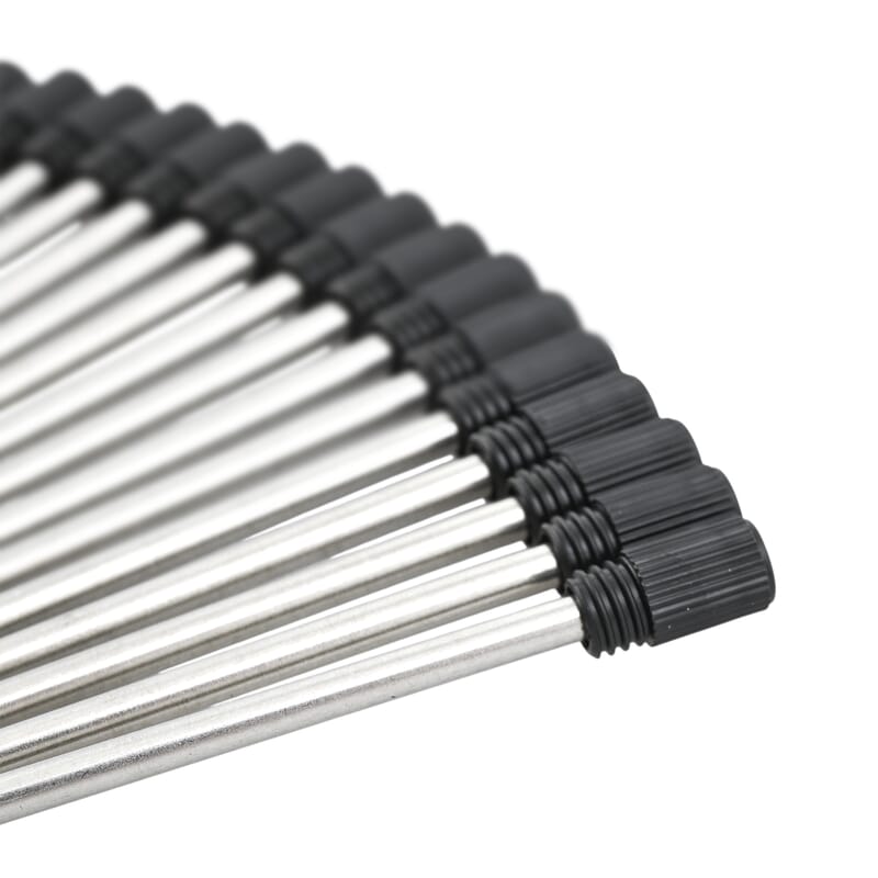 Set of 30pcs Black Ink Refills of Crystal Lamp Pen