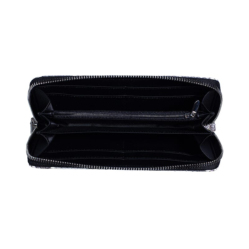 Grand Pelle Natural Genuine Python Leather Wallet