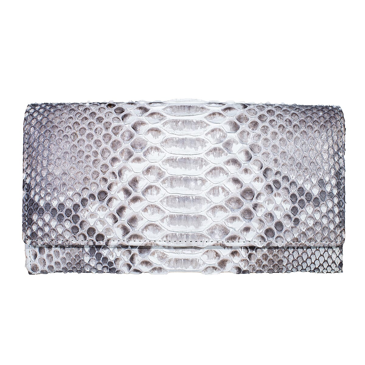 The Grand Pelle Handcrafted Natural Genuine Leather Envelope Clutch Bag image number 0