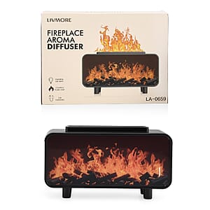 Livmore Fireplace Humidifier with 7 Essential Oil (5V, 2A, 5W)