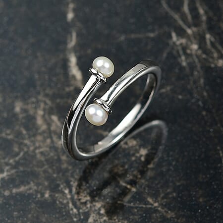 Rhodium Over Sterling Silver / 5 - Product card gallery slide 2 (10178215084345)