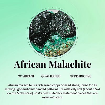 D'Joy African Malachite 120.00 ctw and White Shell Pearl Beaded Necklace in Rhodium Over Sterling Silver 18-20 Inches