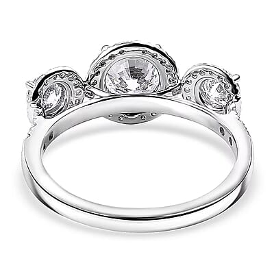 IGI Certified Luxuriant Lab Grown Diamond E-F VS 2.00 ctw Ring in 950 Platinum