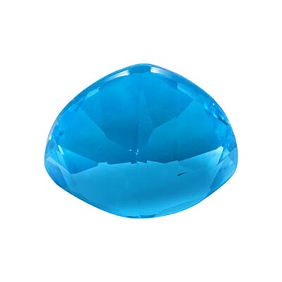AAAA Swiss Blue Topaz (Trl 12 mm) 6.00 ctw