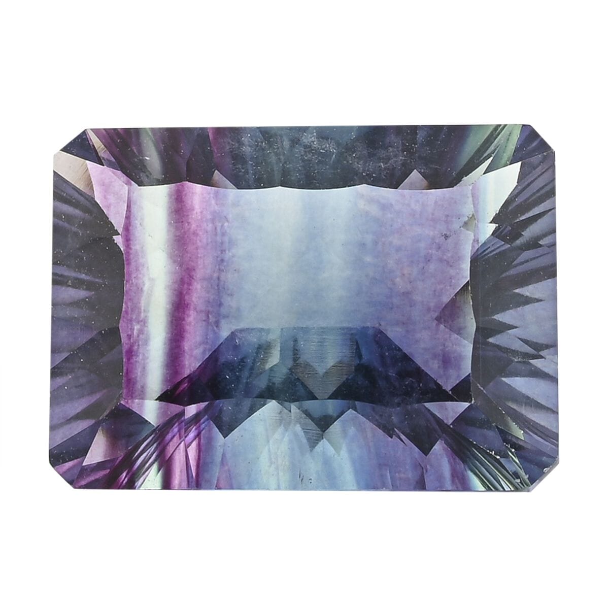Concave Cut AAAA Fluorite (Oct 15x11 mm) 10.00 ctw image number 0