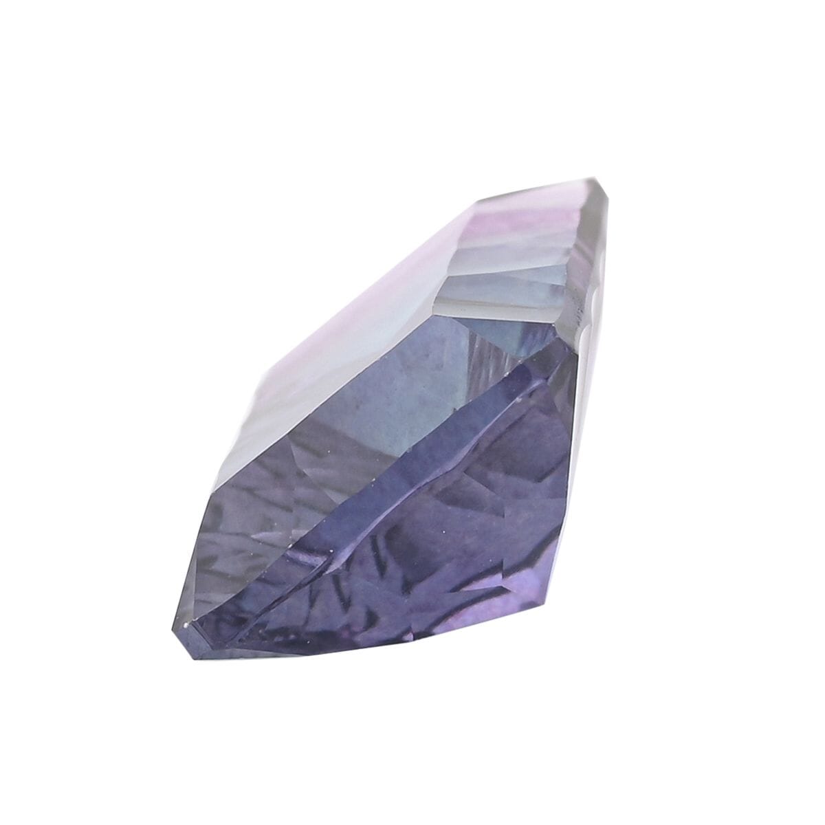 Concave Cut AAAA Fluorite (Oct 15x11 mm) 10.00 ctw image number 1