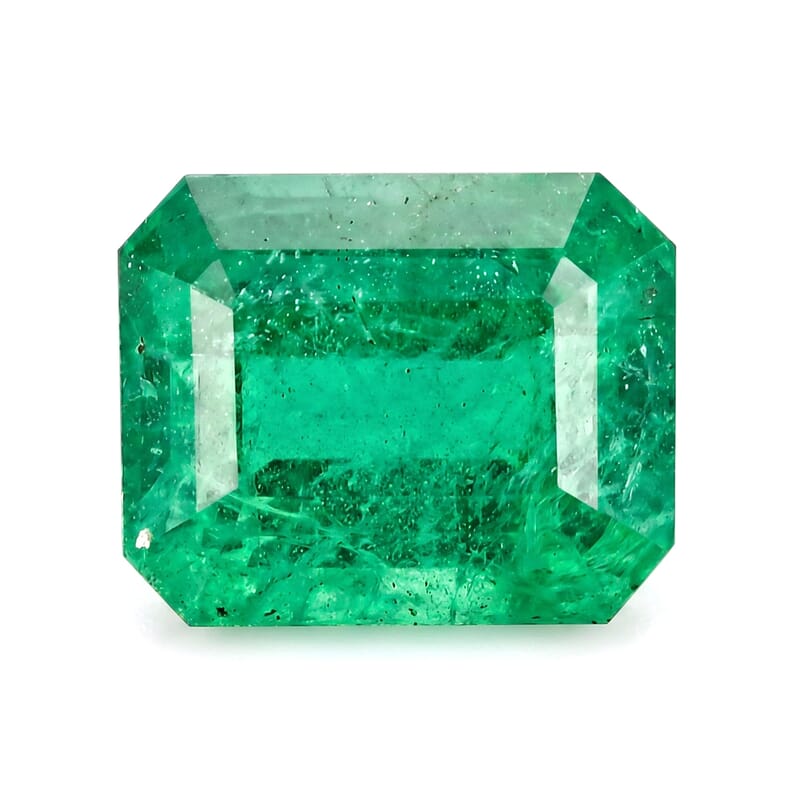 Certified and Appraised AAAA Kafubu Emerald (Oct Free Size) 1.50 ctw