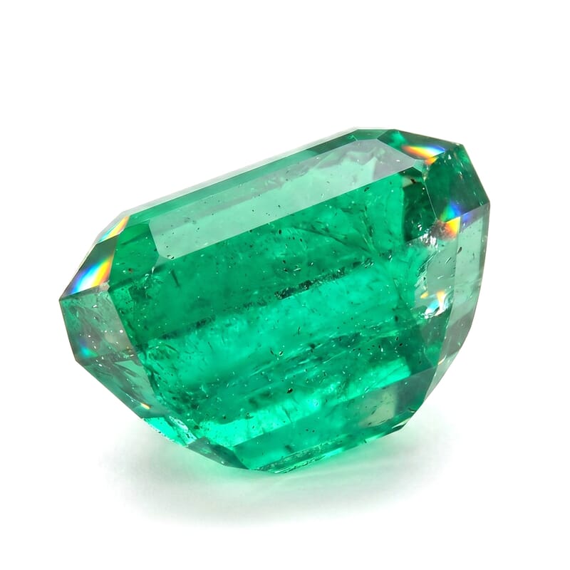 Certified and Appraised AAAA Kafubu Emerald (Oct Free Size) 1.50 ctw