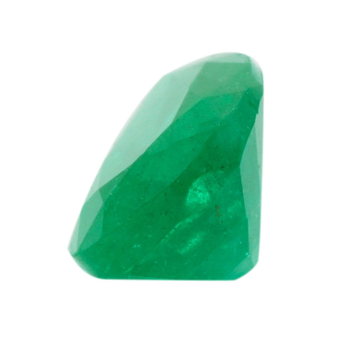Asscher Cut AAAA Kagem Zambian Emerald (Sqr Free mm) 1.50 ctw image number 1