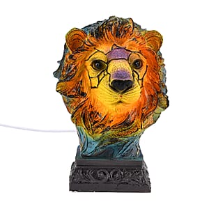 Livmore Resin Lion Shaped Multicolor Light