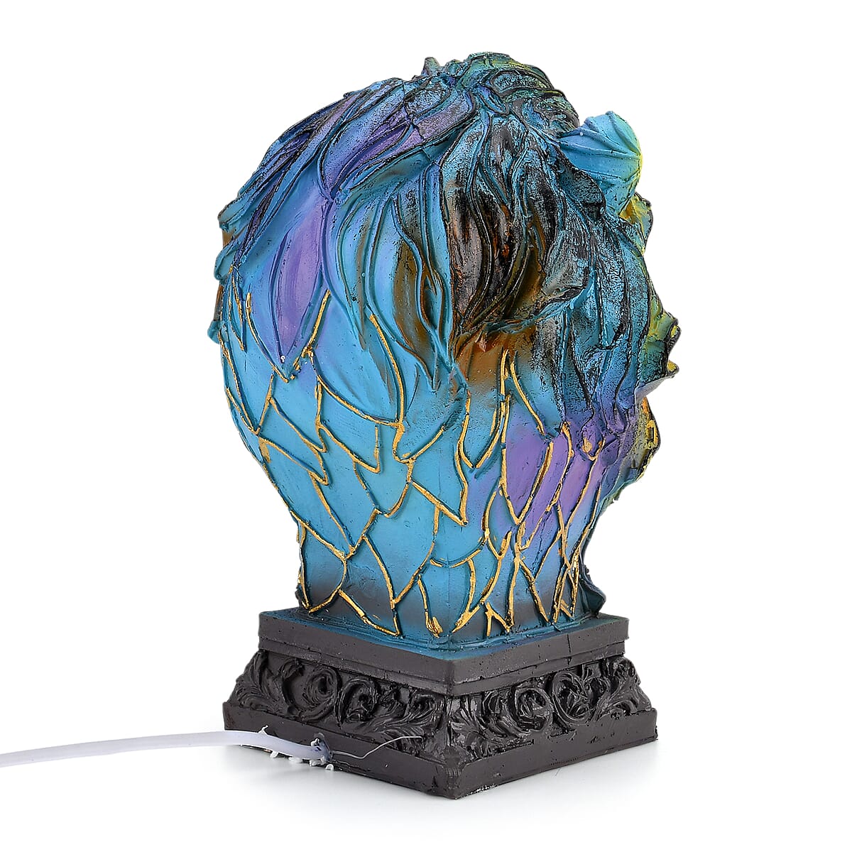 Livmore Resin Lion Shaped Multicolor Light image number 4