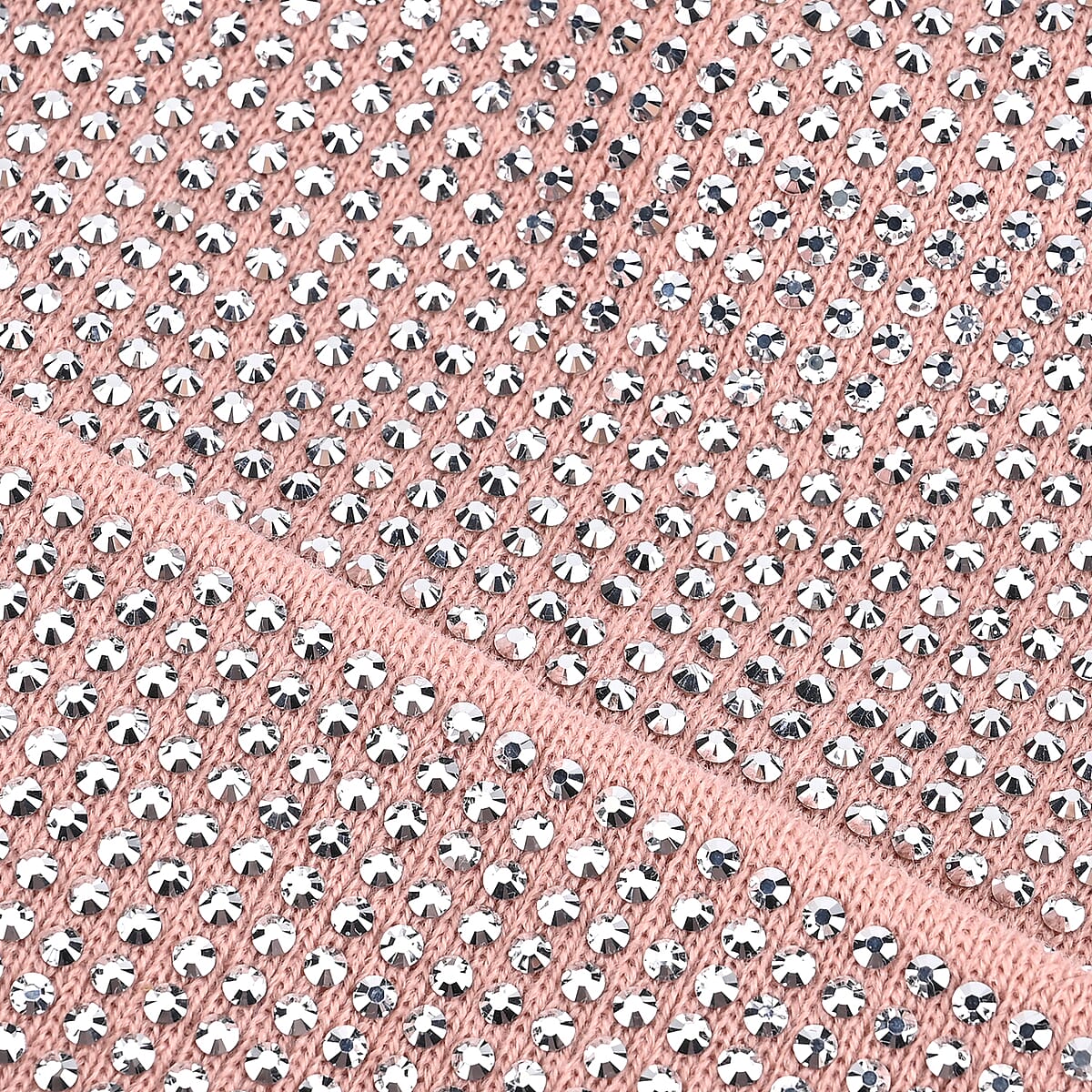 Tamsy Pink Knitted 2pcs Beanie image number 6