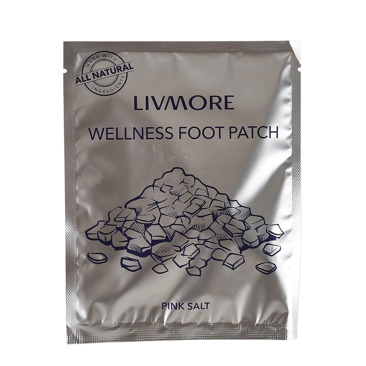 Doorbuster Livmore Set of 20 Detox Foot Patches - 10 pcs Sandalwood and 10 pcs Himalayan Salt image number 5