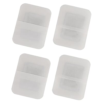 Livmore Set of 20 Detox Foot Patches - 10 pcs Sandalwood and 10 pcs Himalayan Salt