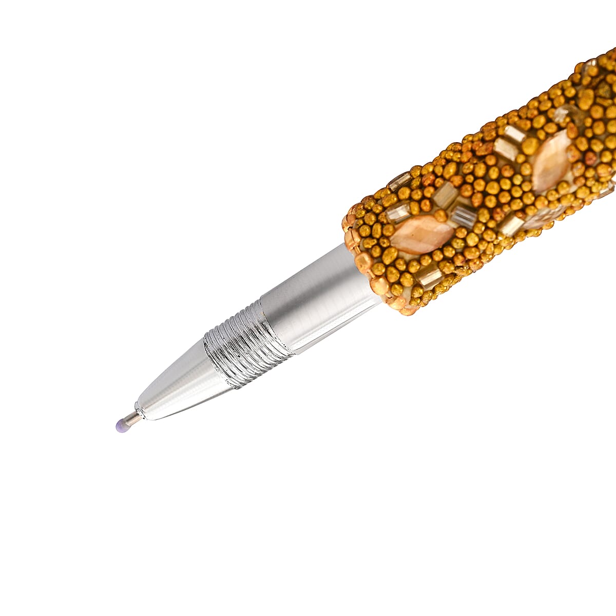 Set of 15 Multi Color Beaded Pen image number 4