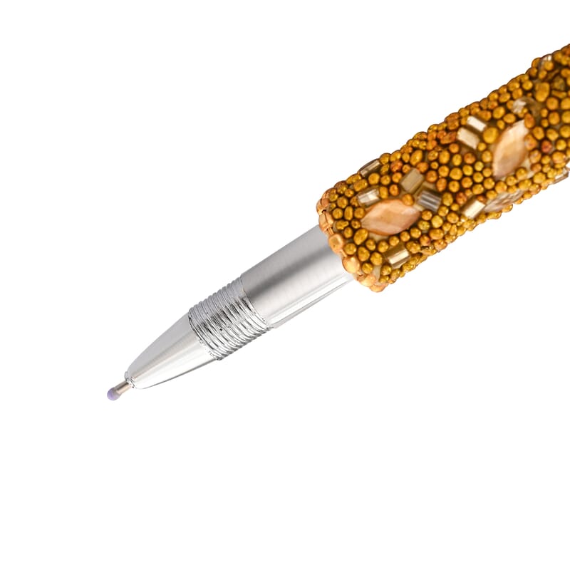 Set of 15 Multi Color Beaded Pen