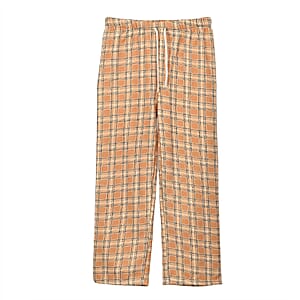 Doorbuster Tamsy Yellow Sherpa Lining Pajama Pant - One Size Fits Most