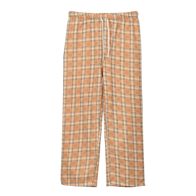 Tamsy Yellow Sherpa Lining Pajama Pant - One Size Fits Most