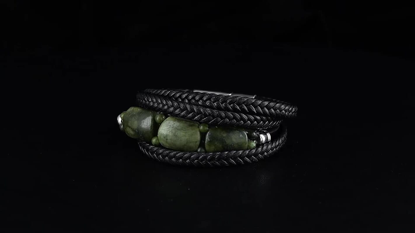 Connemara Marble 100.00 ctw Beaded Bracelet