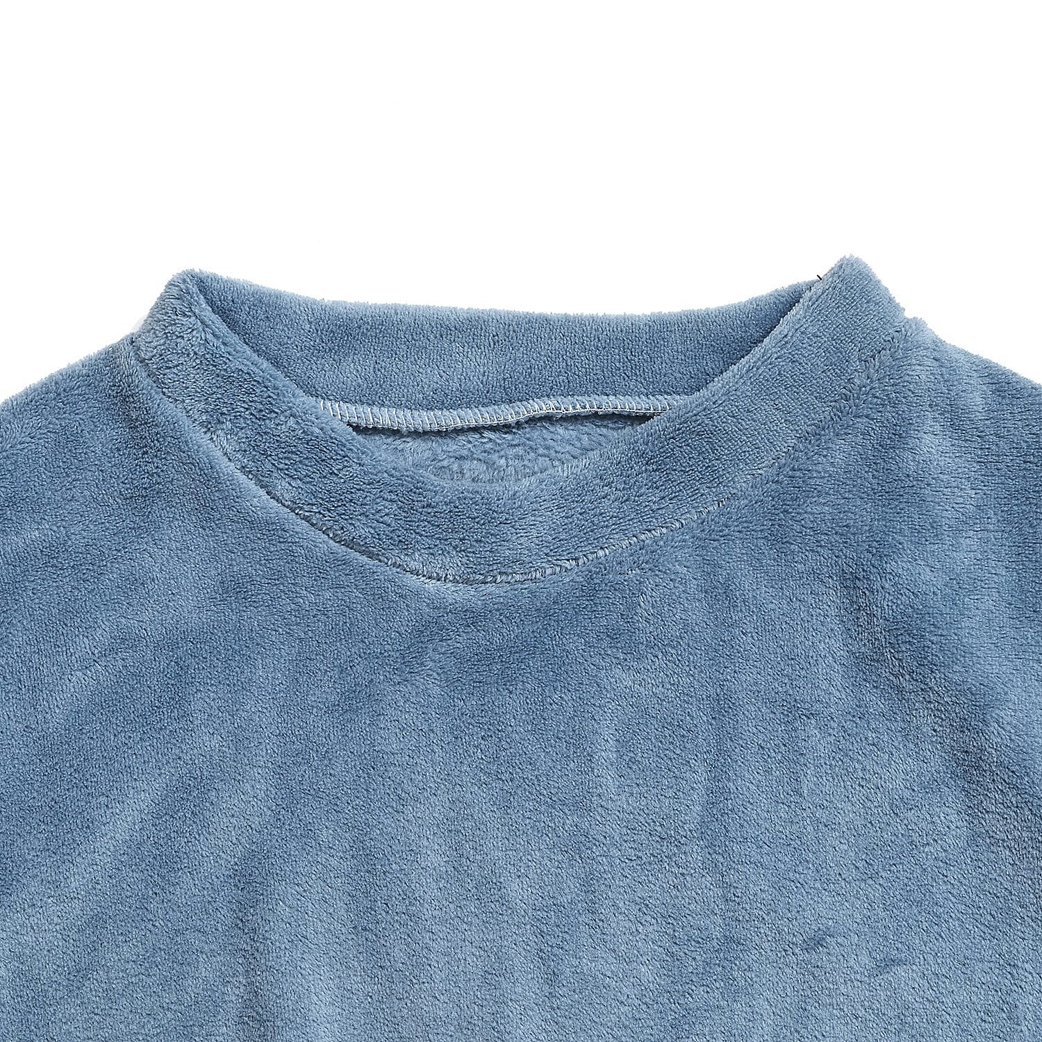 Tamsy Light Blue Pajama Top - One Size Fits Most