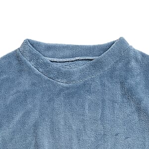 Doorbuster Tamsy Light Blue Pajama Top - One Size Fits Most