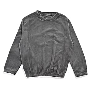 Doorbuster Tamsy Grey Pajama Top - One Size Fits Most