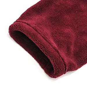  Tamsy Wine Pajama Top - One Size Fits Most