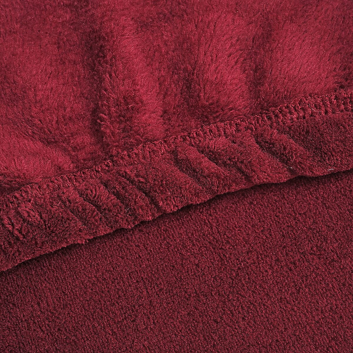 Doorbuster Tamsy Wine Pajama Top - One Size Fits Most image number 4