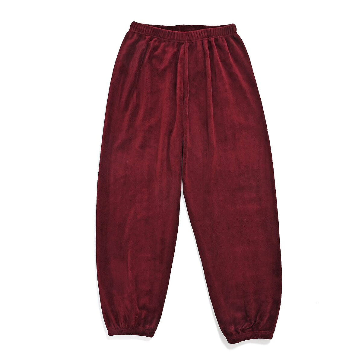 Doorbuster Tamsy Wine Pajama Bottom - One Size Fits Most image number 0