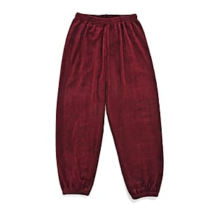 Doorbuster Tamsy Wine Pajama Bottom - One Size Fits Most