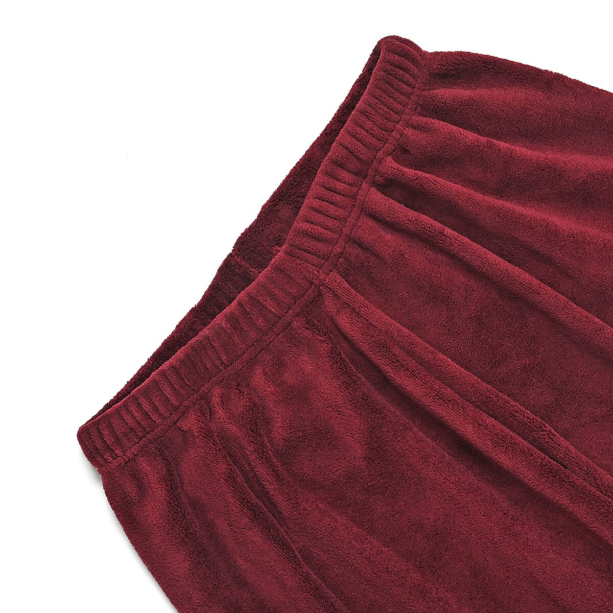 Doorbuster Tamsy Wine Pajama Bottom - One Size Fits Most image number 2