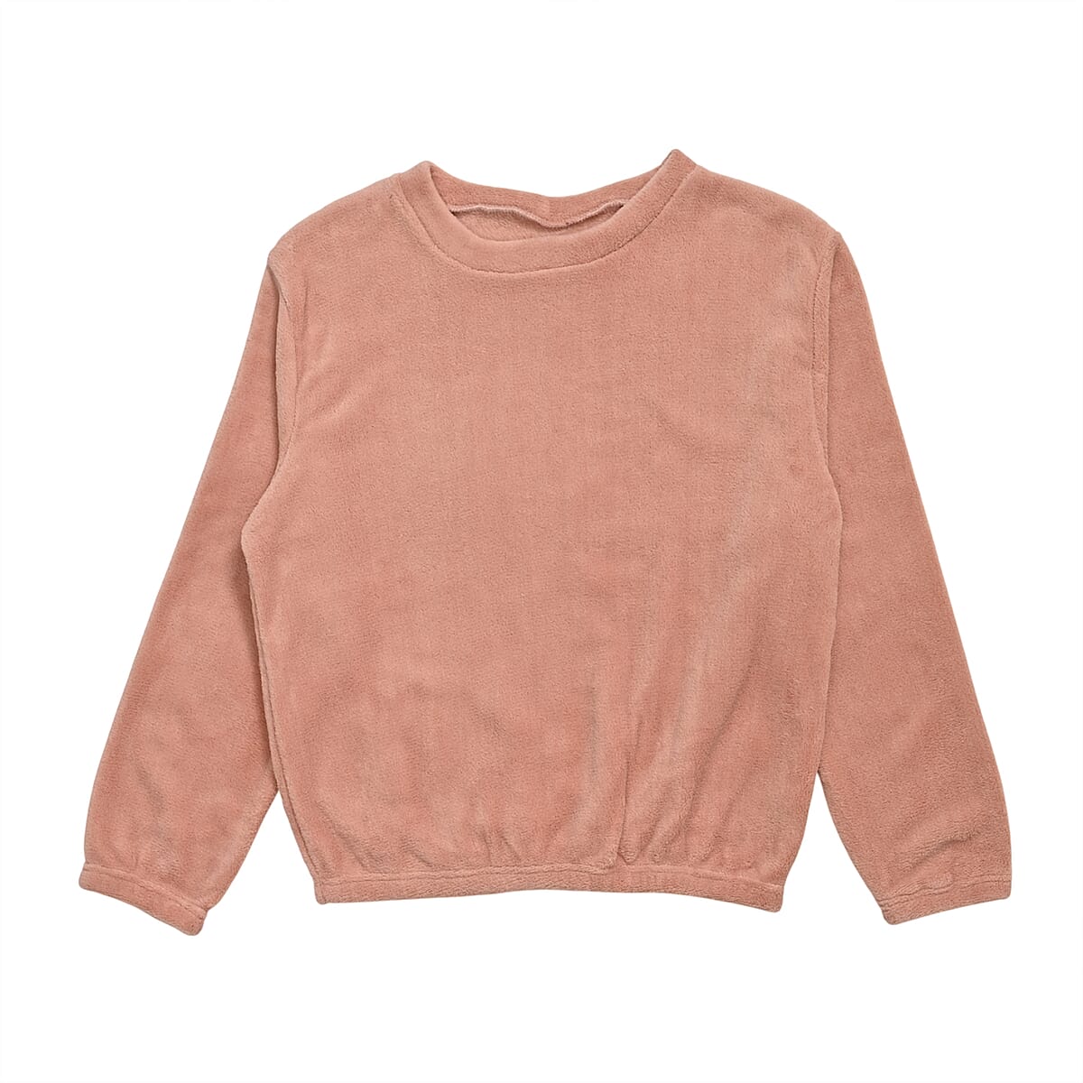 Doorbuster Tamsy Pink Pajama Set of Top and Bottom - One Size Fits Most image number 4