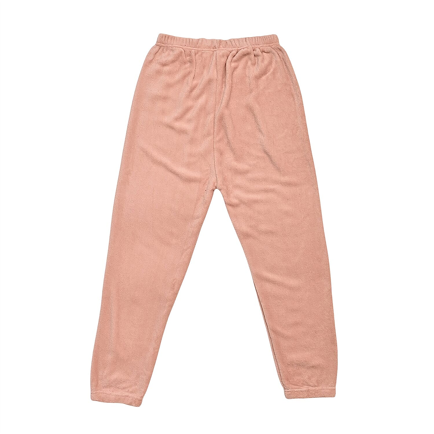 Tamsy Pink Pajama Set of Top and Bottom - One Size Fits Most