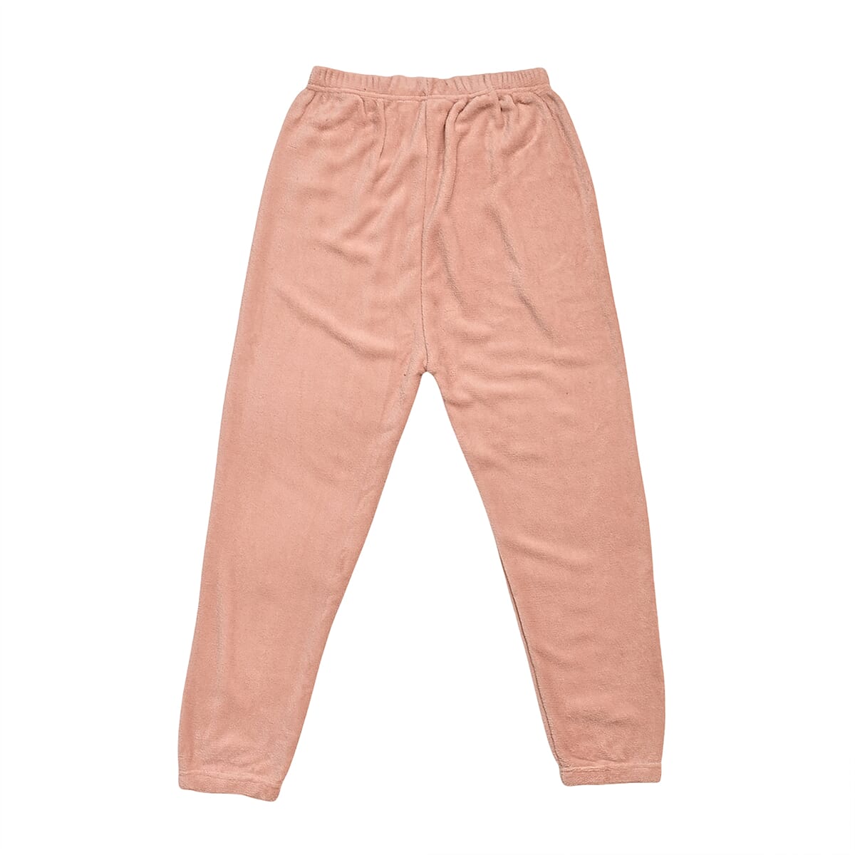 Doorbuster Tamsy Pink Pajama Set of Top and Bottom - One Size Fits Most image number 5