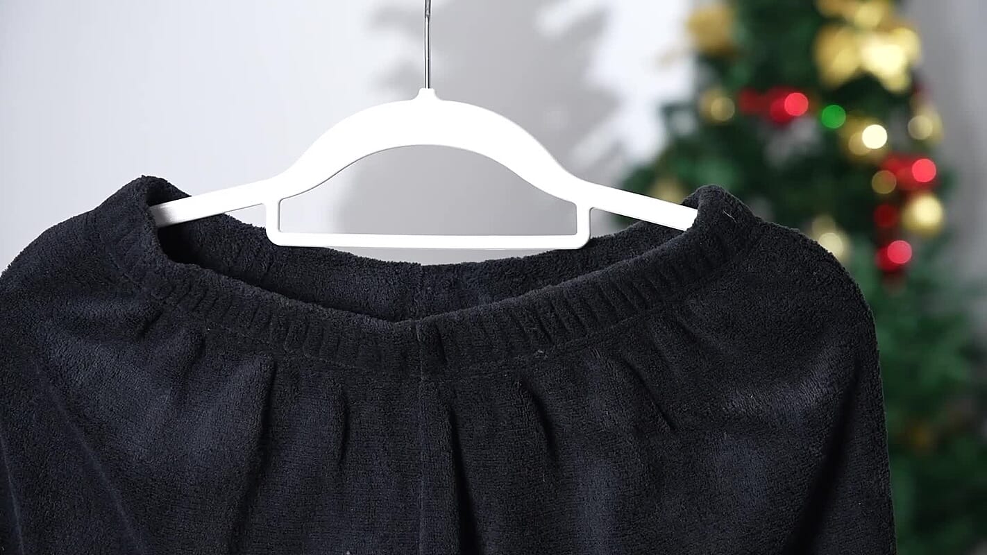 Tamsy Black and Red 2pcs Pajama Trousers - One Size Fits Most