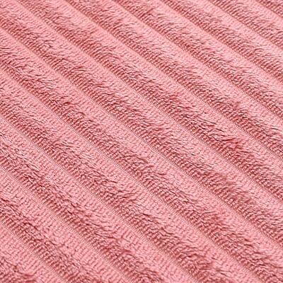 Livmore Pink Jacquard Flannel Blanket