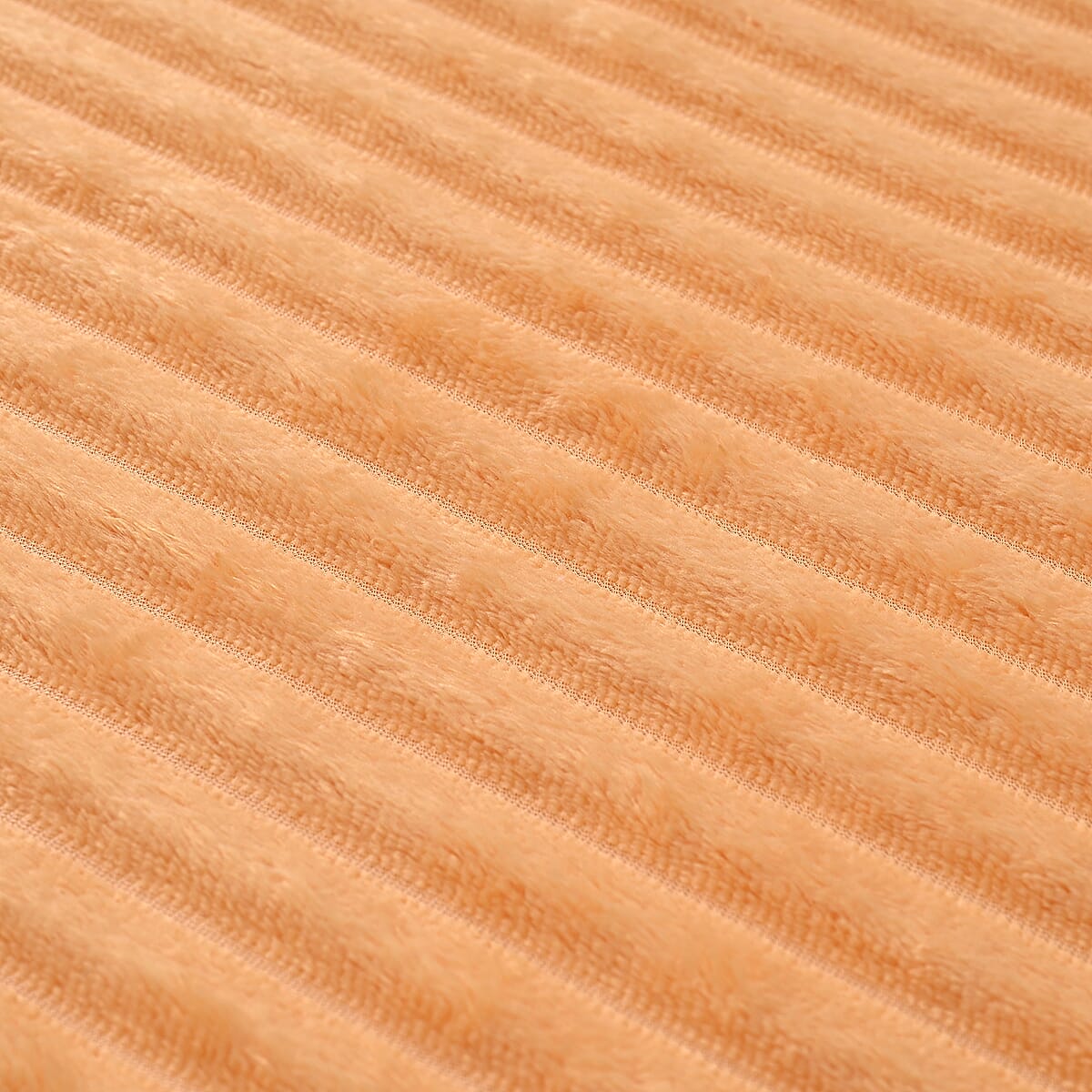 Livmore Yellow Jacquard Flannel Blanket image number 1