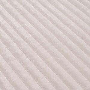 Livmore Cream Jacquard Flannel Blanket